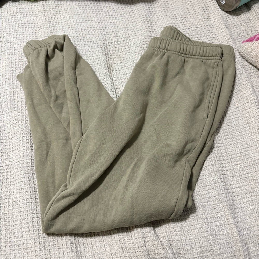Olive Green Jogger SweatPants